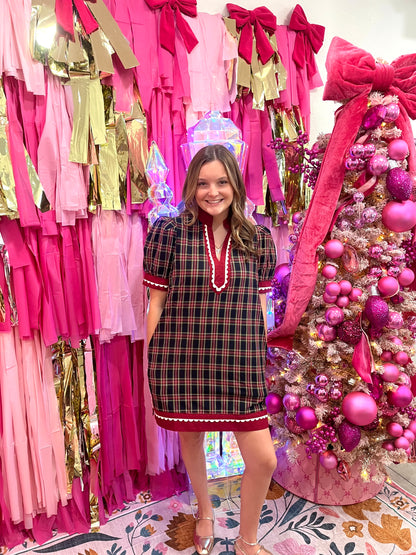 Gifted Plaid Dress