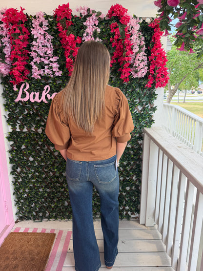 Brown Sugar Western Top