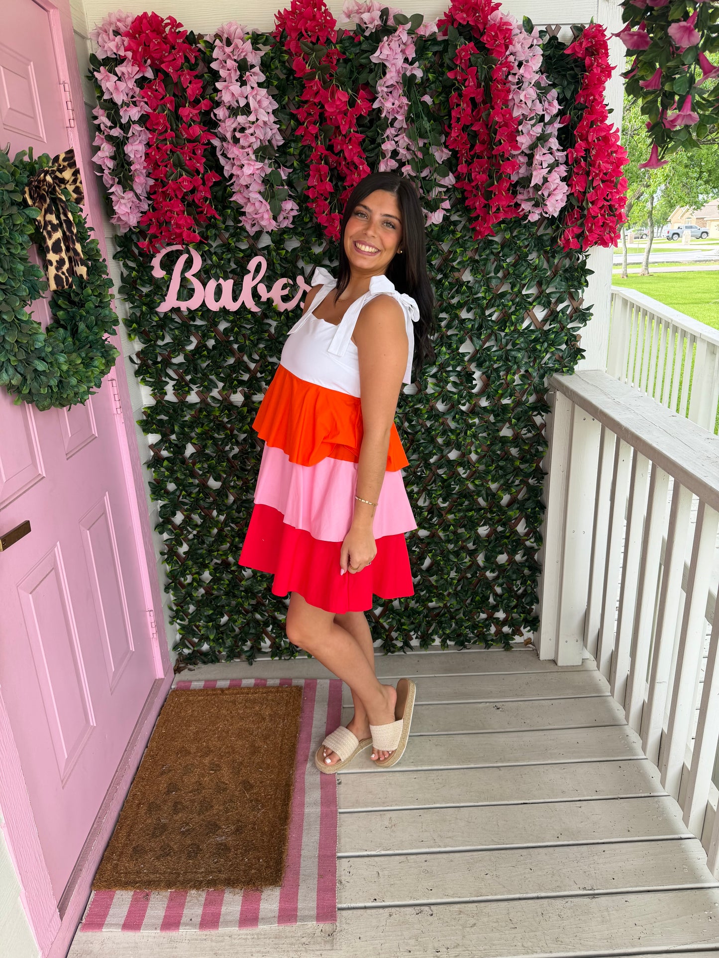 Tiered Sunrise Dress
