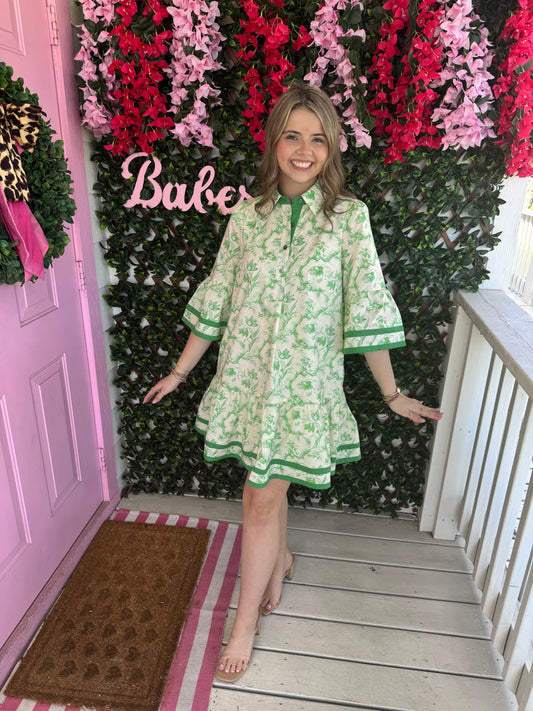 Spring Green Dress