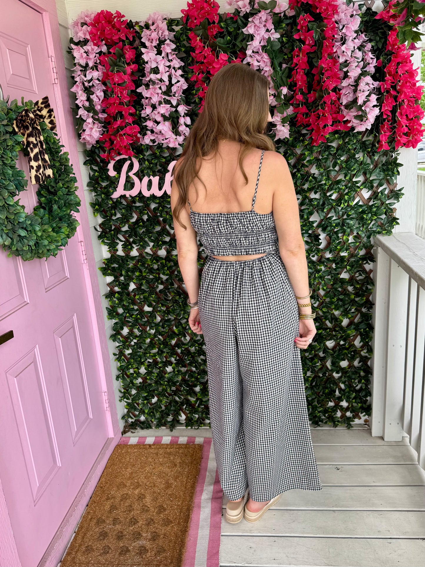 Gingham Girly Jumpsuit
