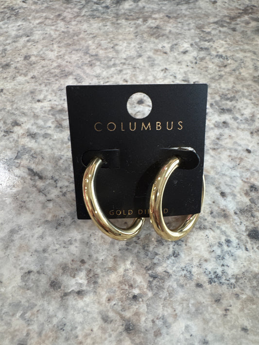 Small gold hoops