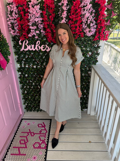 Fit & Fab Striped Dress