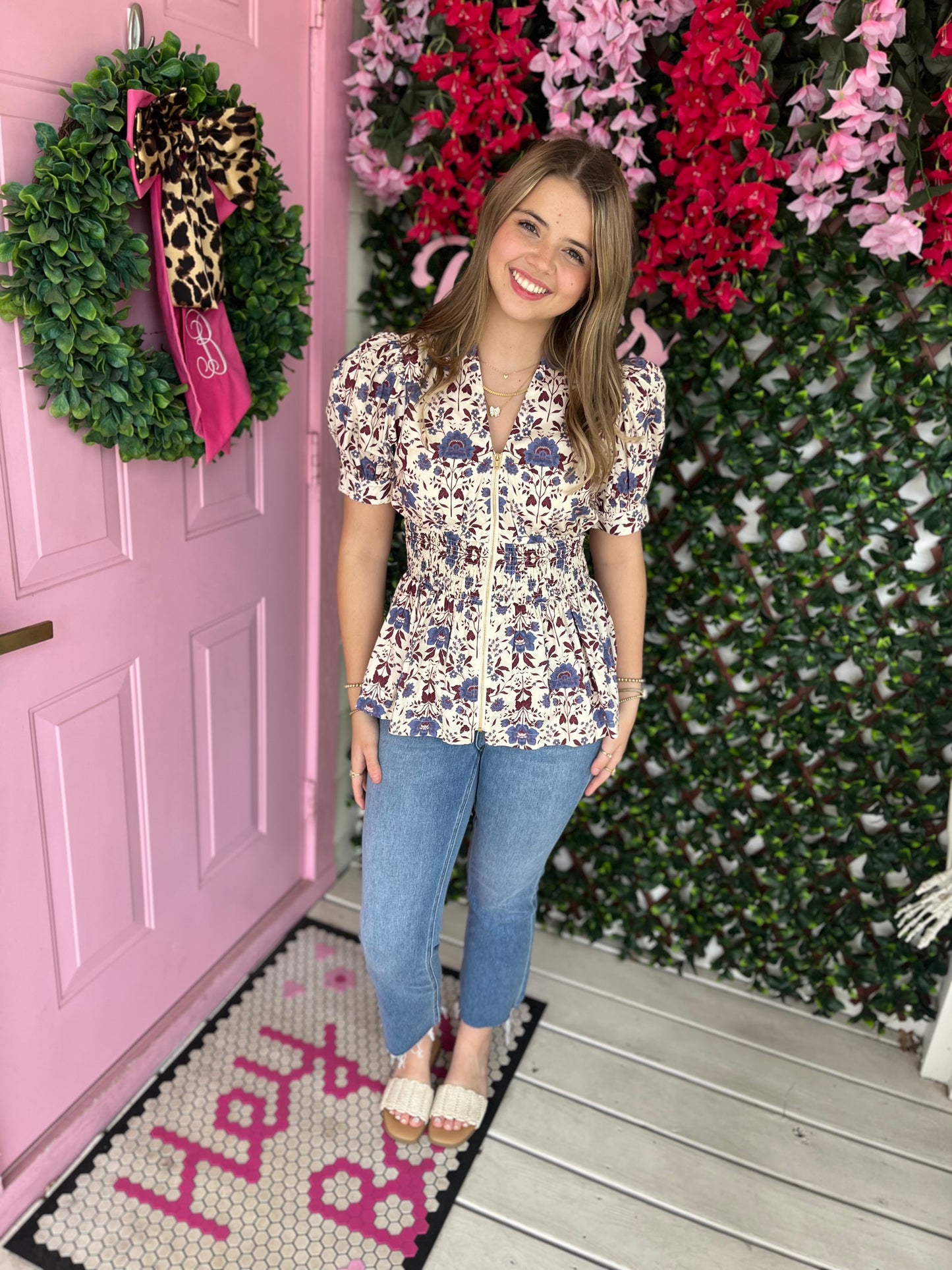 Love The Florals Top