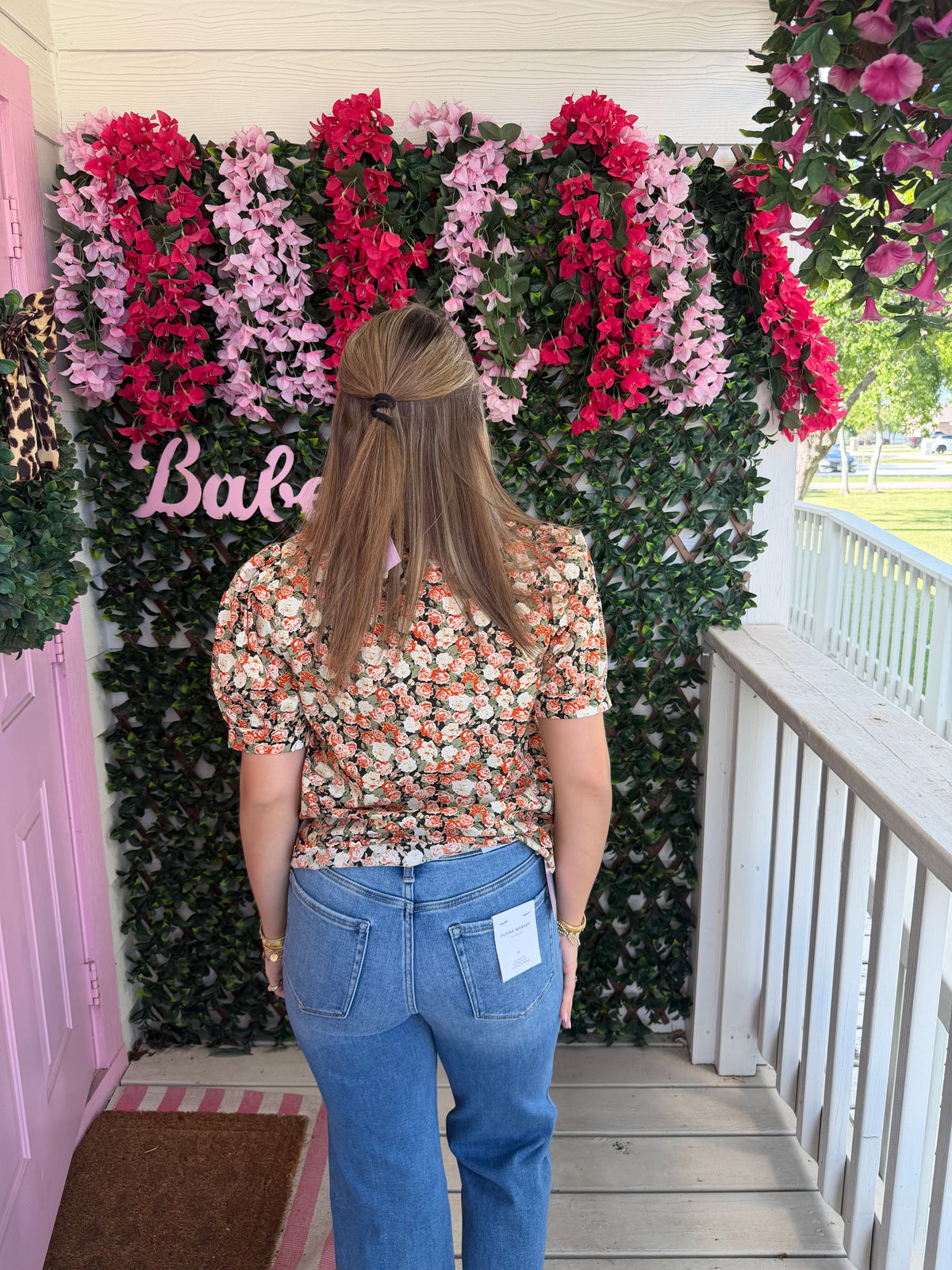 Dark Blooms Top