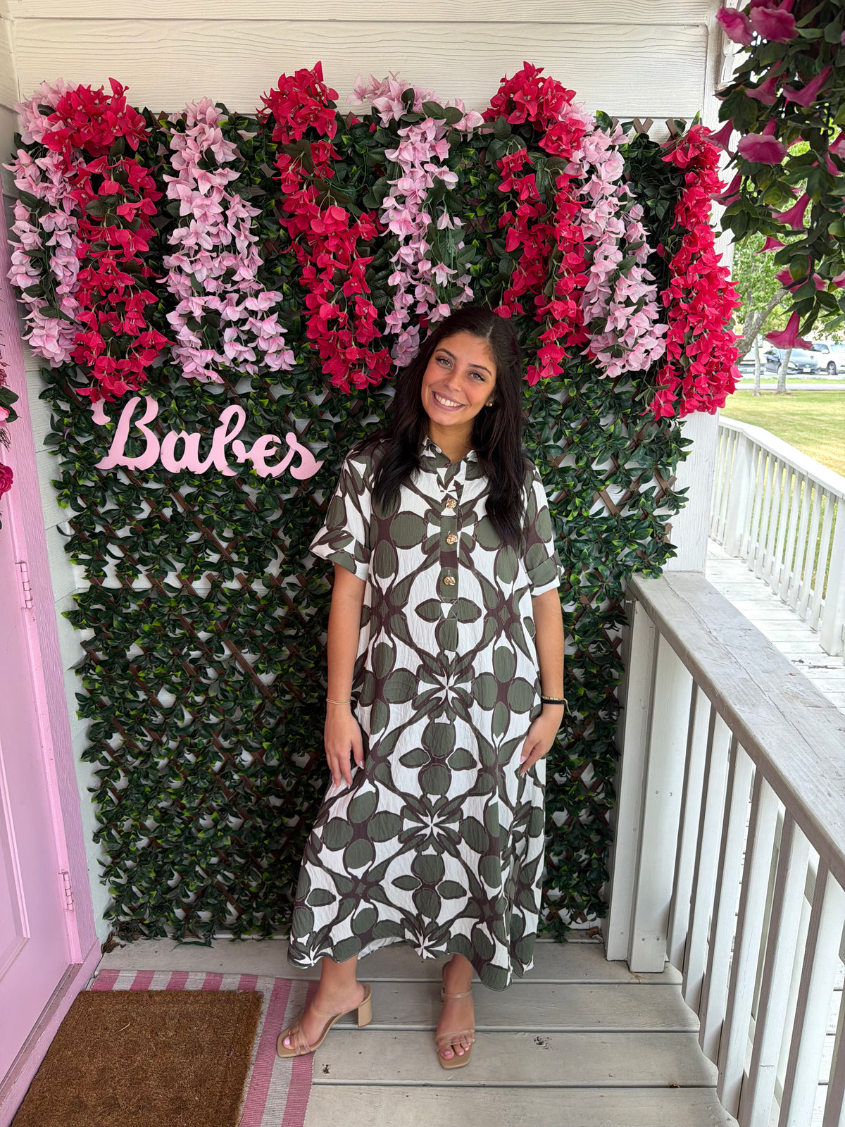 Vintage Vine Dress