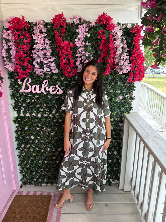 Vintage Vine Dress
