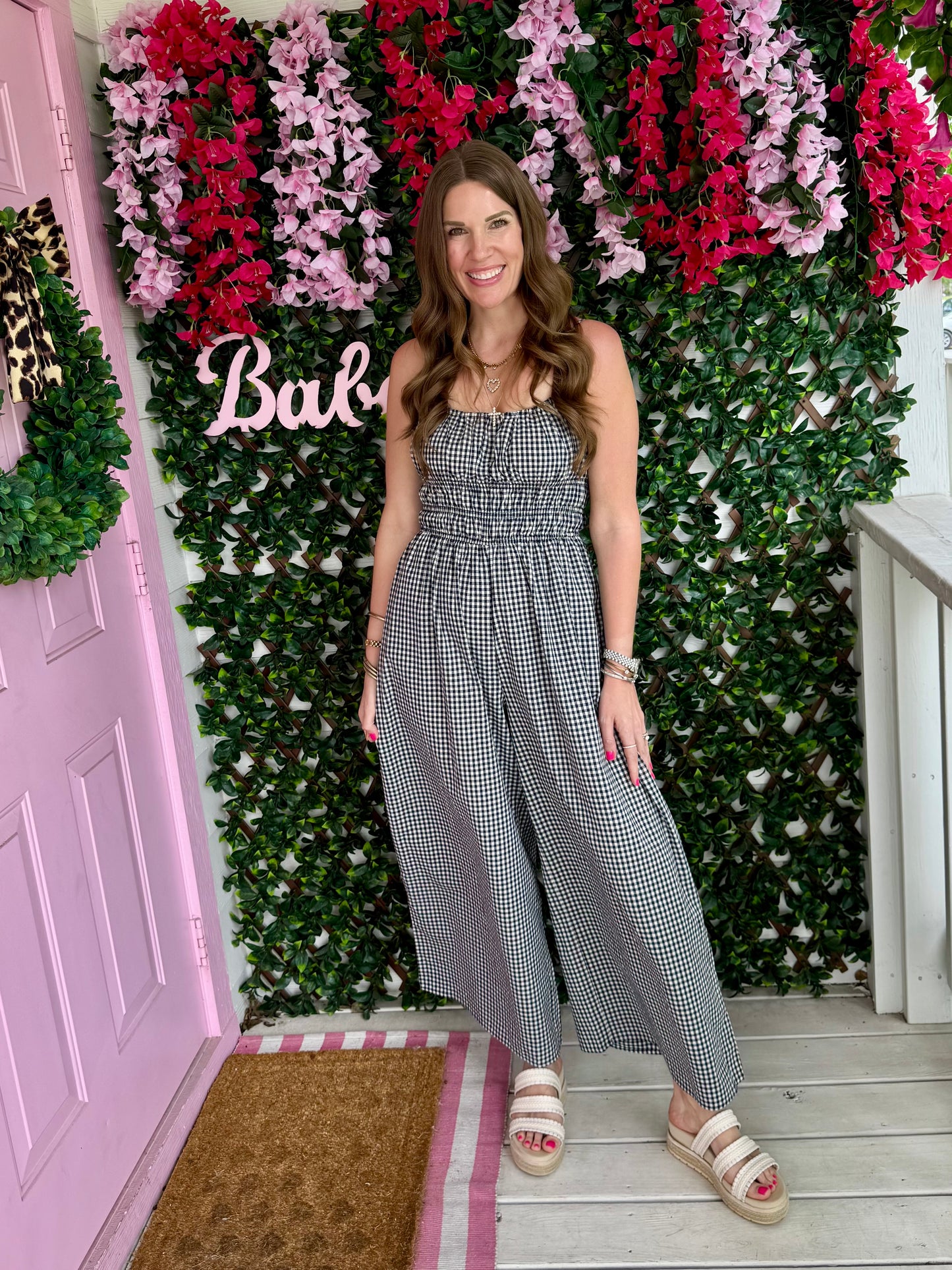Gingham Girly Jumpsuit
