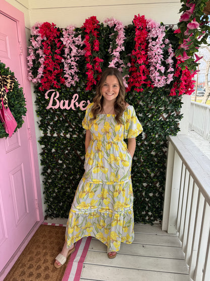 Beautiful Iris Maxi Dress