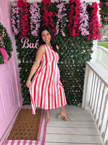 Citrus Stripes Dress