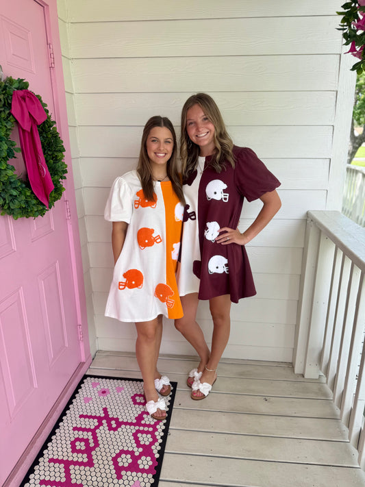 Football Helmets Dress