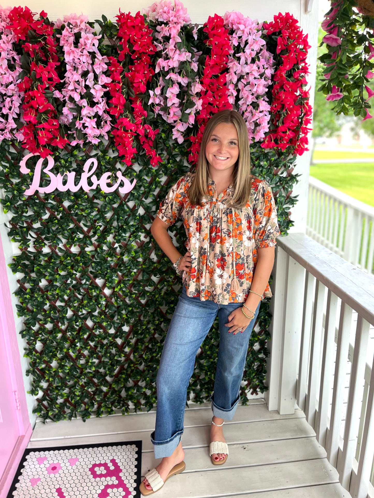 Mimi Floral Top