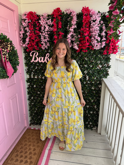 Beautiful Iris Maxi Dress