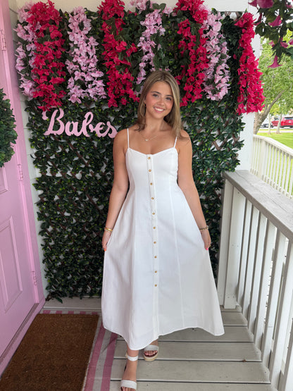 She’s An Icon White Dress