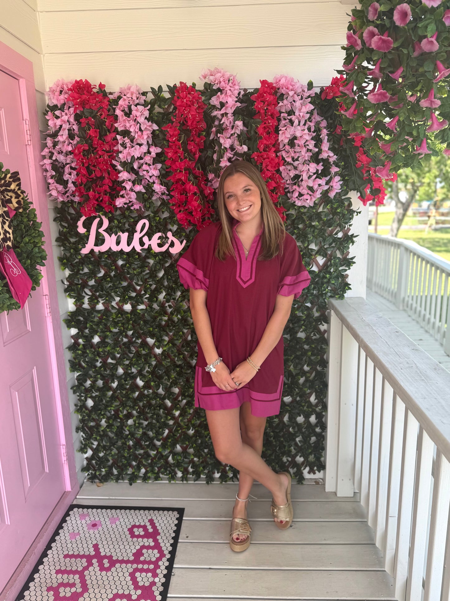 My Girl Wine Dress