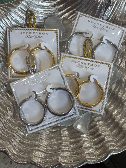 Large Hoop Earrings