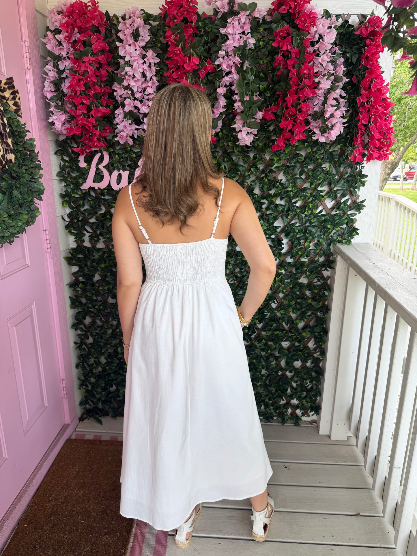 She’s An Icon White Dress
