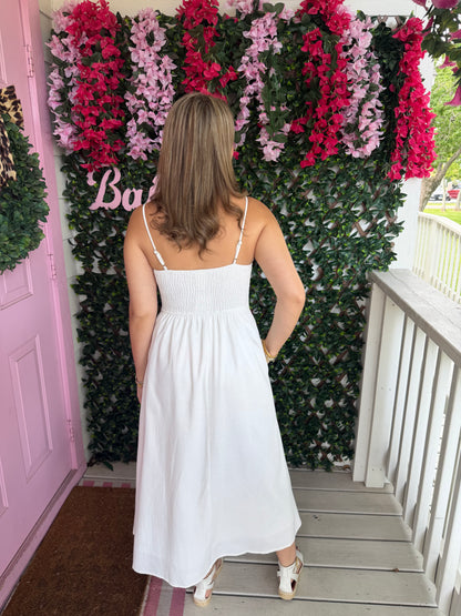 She’s An Icon White Dress