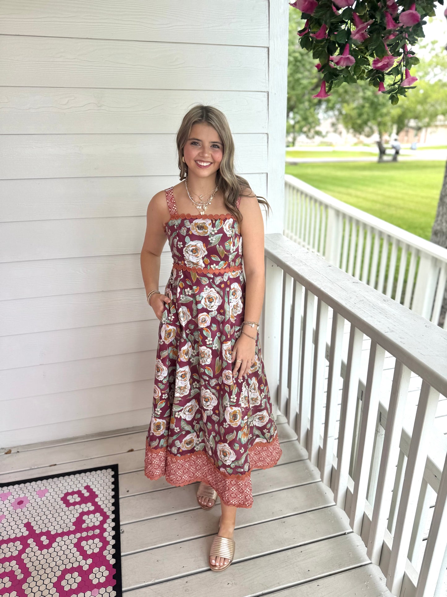 First Fall Feels Midi Dress