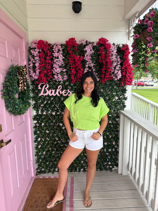 Squeeze A Little Lime Top