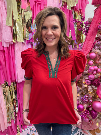 Noelle Puff Sleeve Top