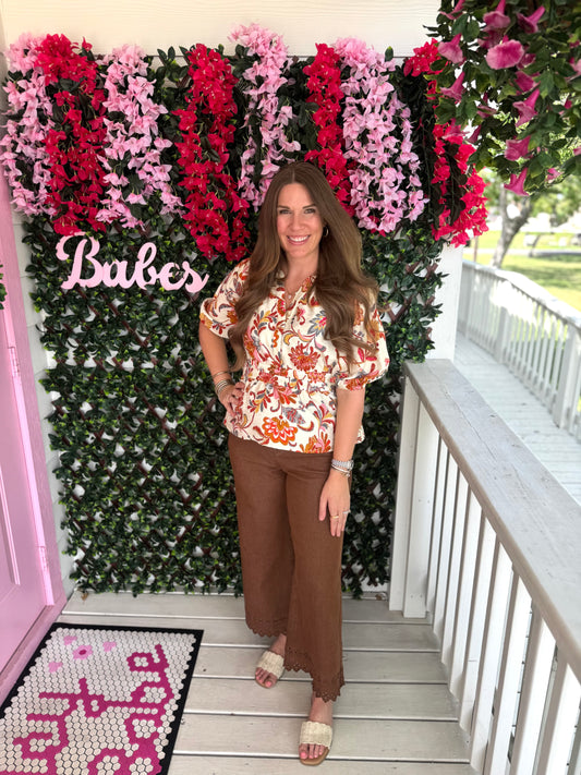 Amelia Floral Top