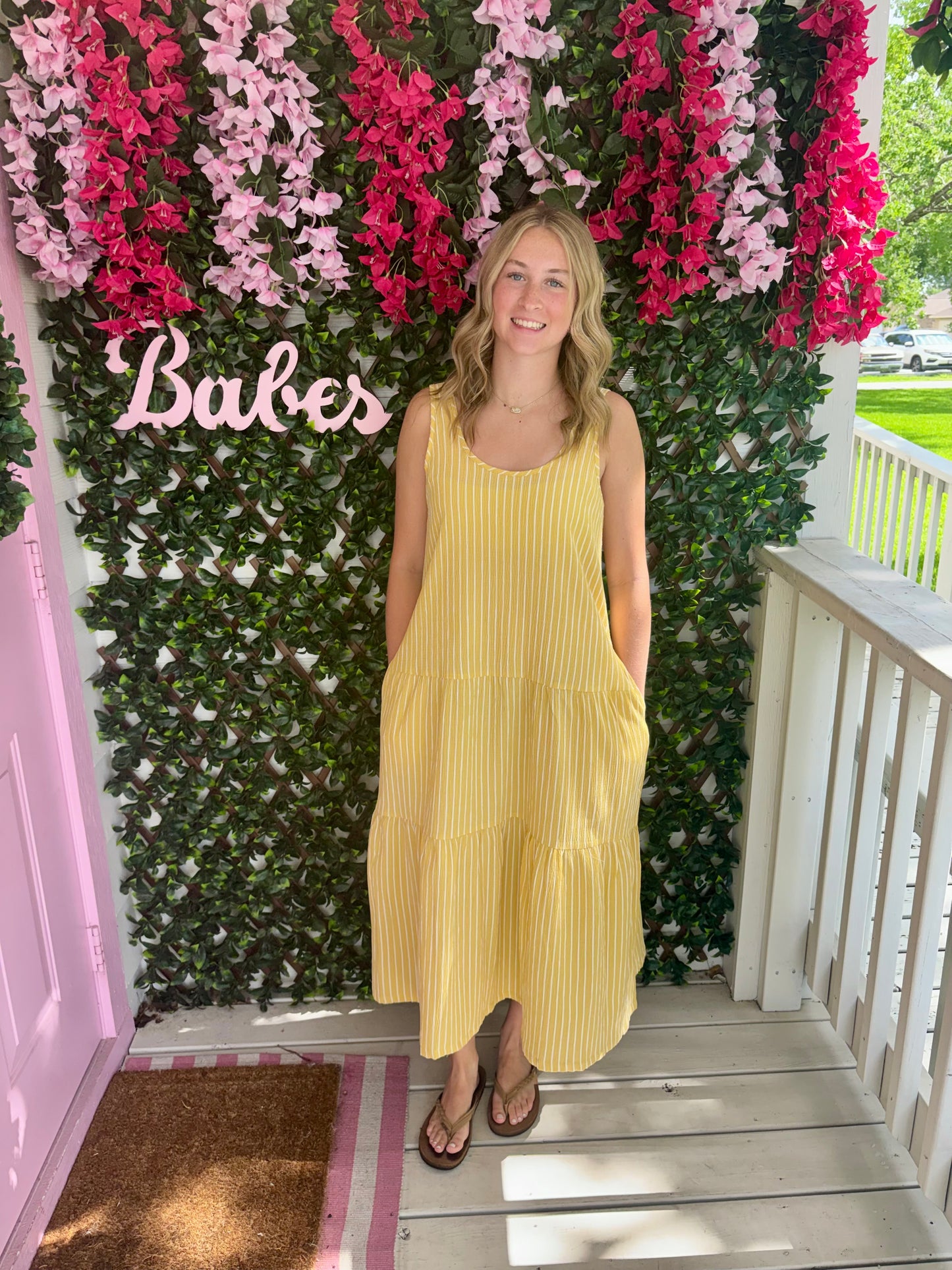 Lemon Mousse Sundress