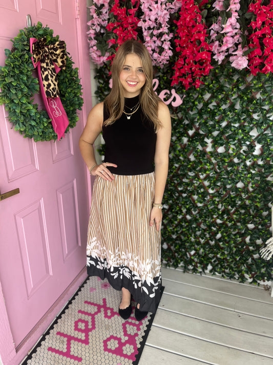 Creative Beige Sweater Top Dress