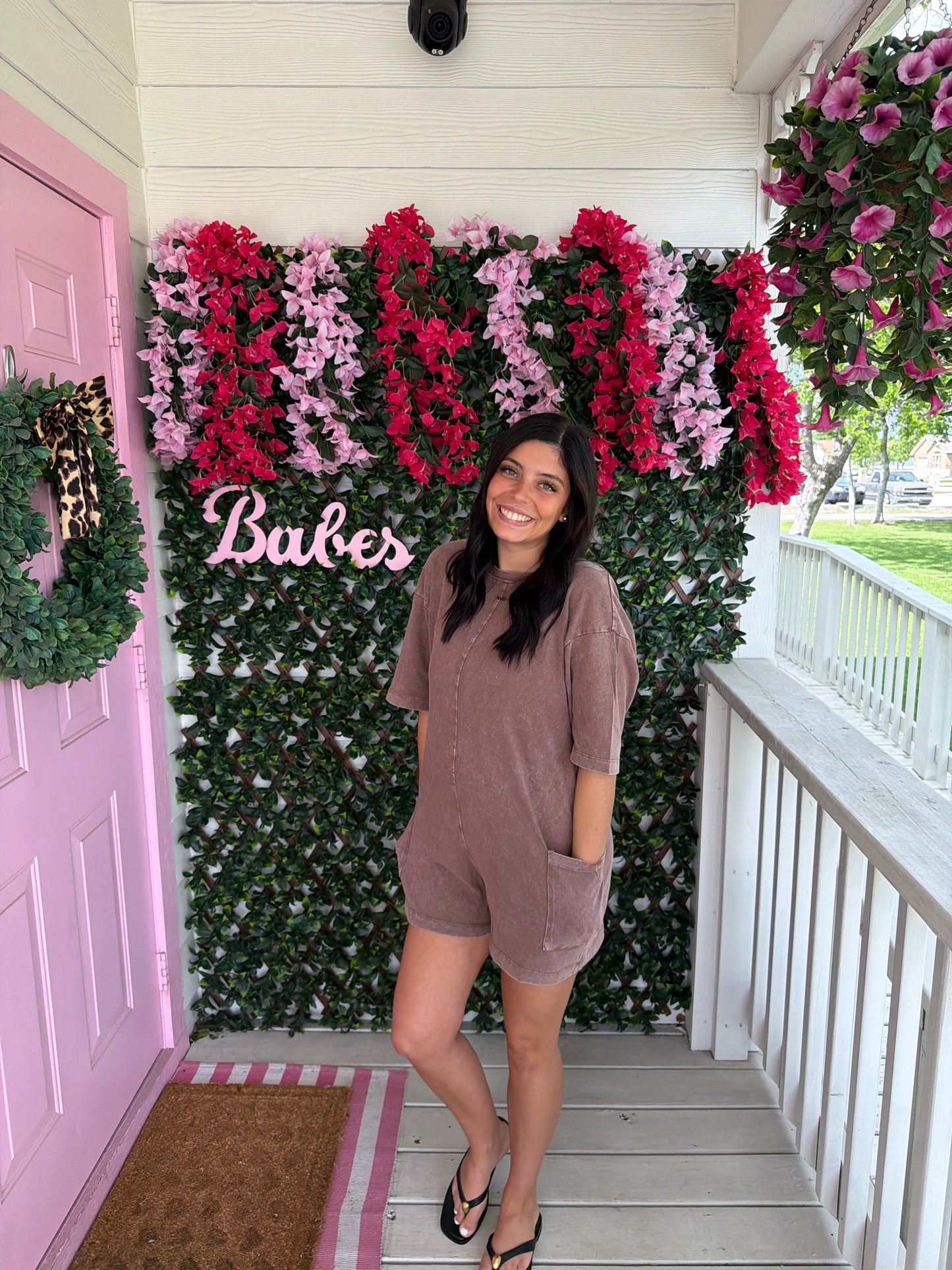 Chocolate Tee Romper