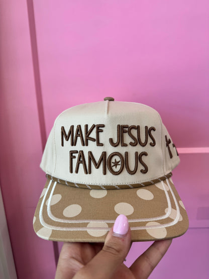 Make Jesus Famous Hat