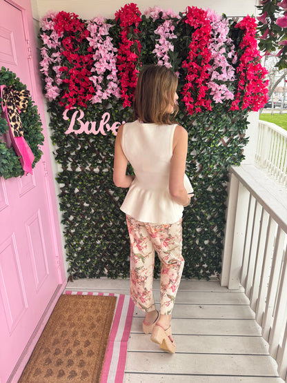 Spring in My Step Floral Pants