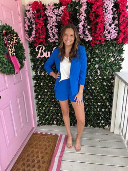 Electric Blue Blazer