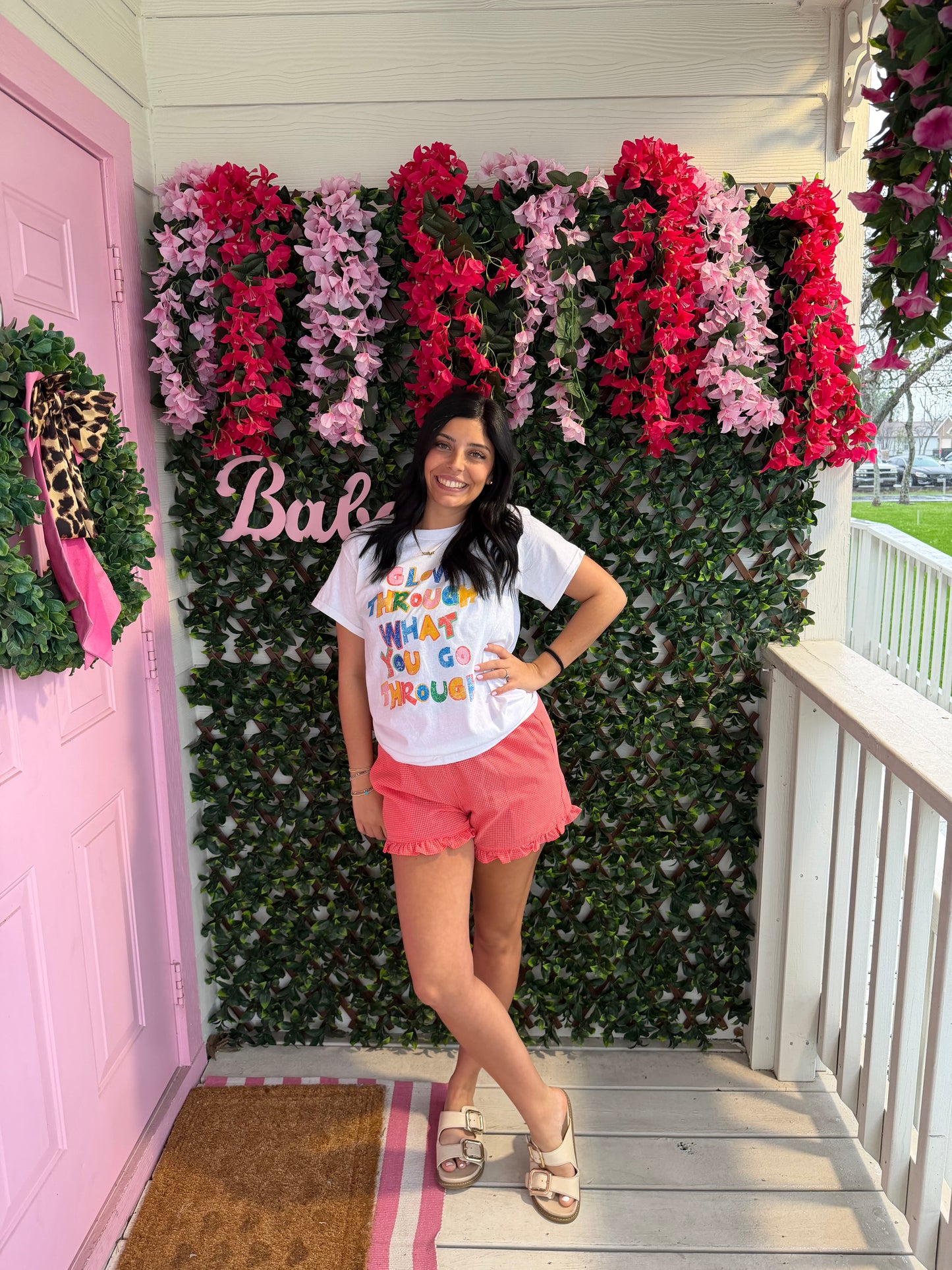 Glow Through Graphic Tee