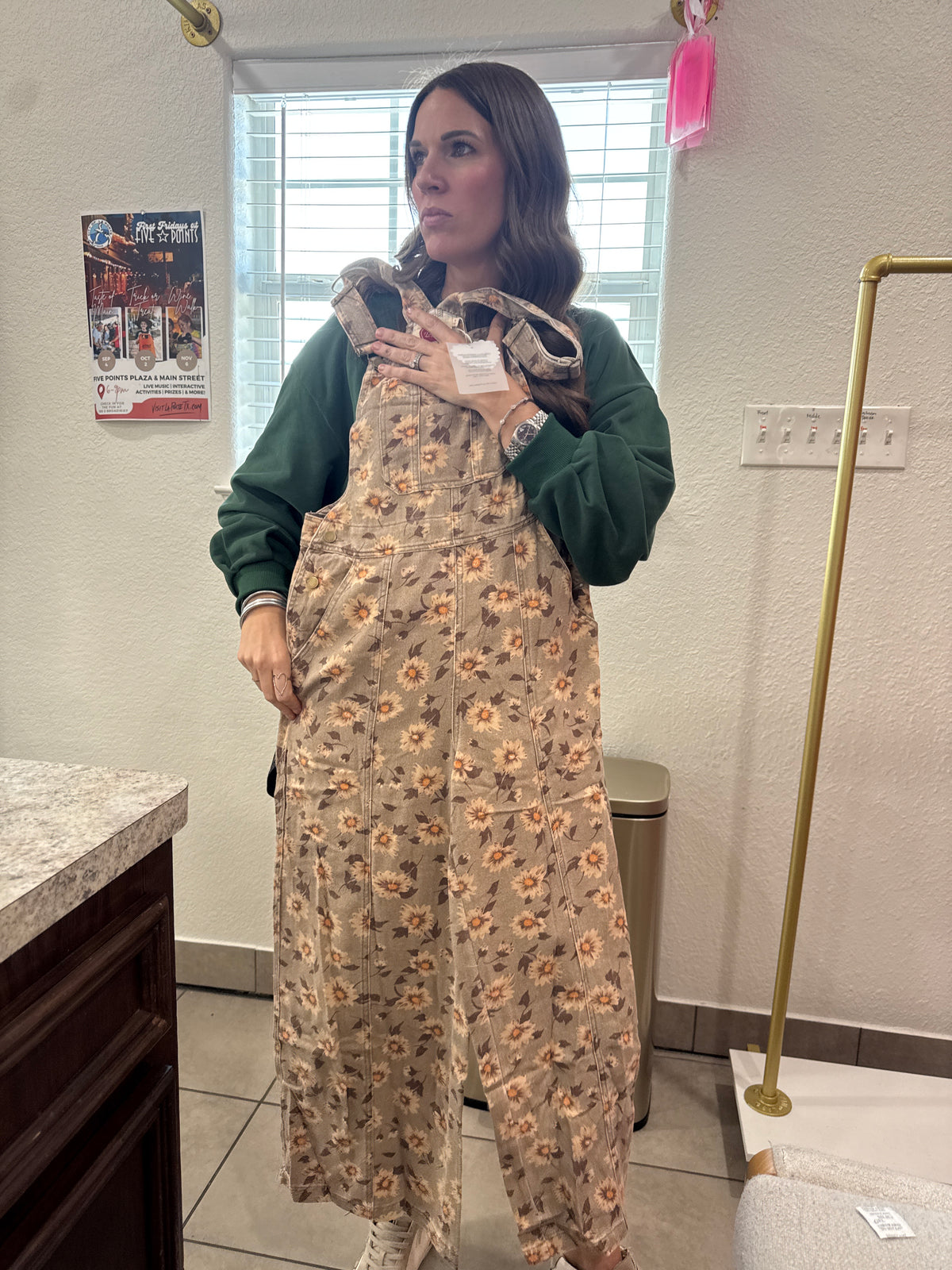 Darling Daisy Denim Overalls