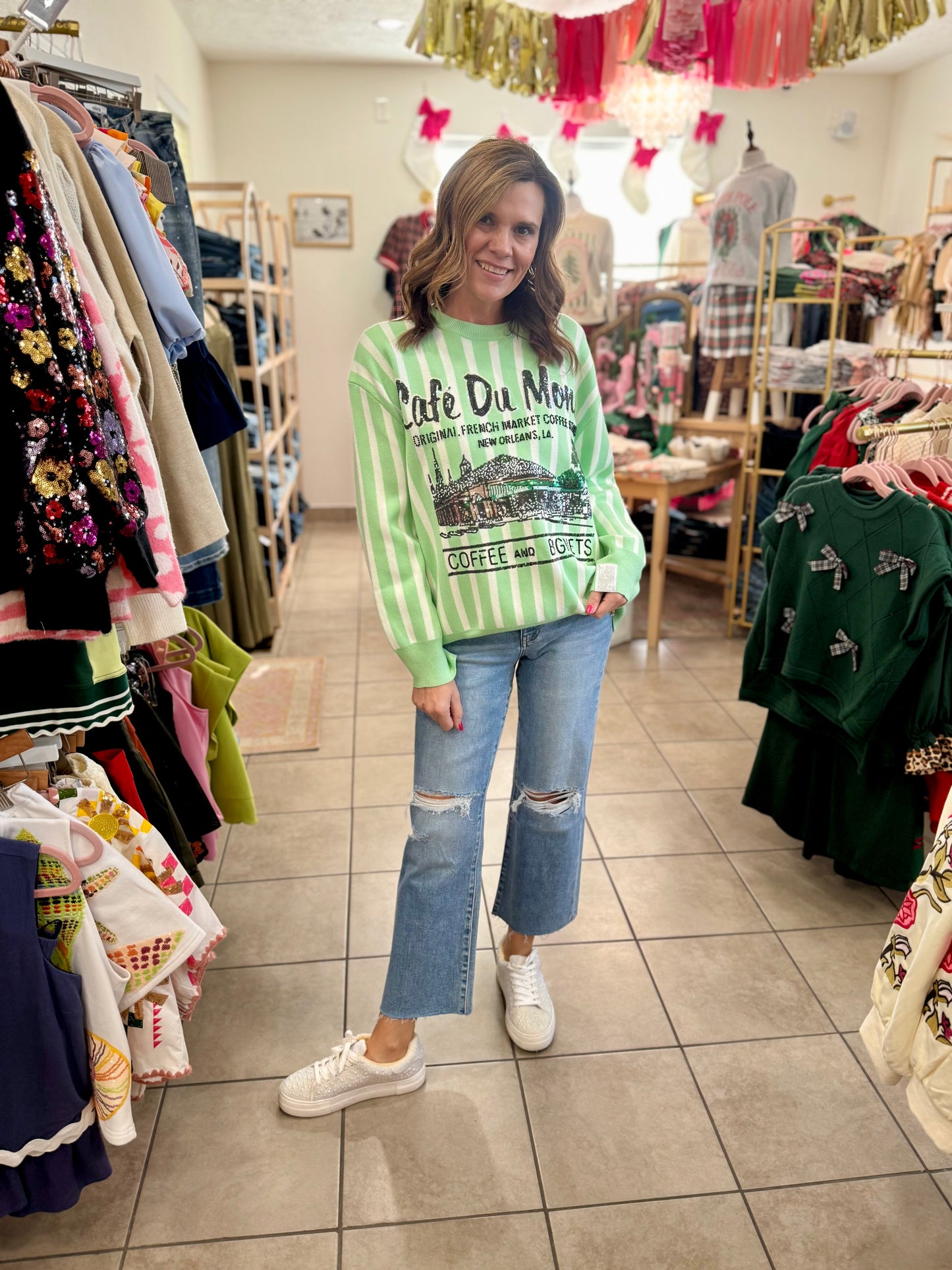 Flying Monkey Peggy Denim