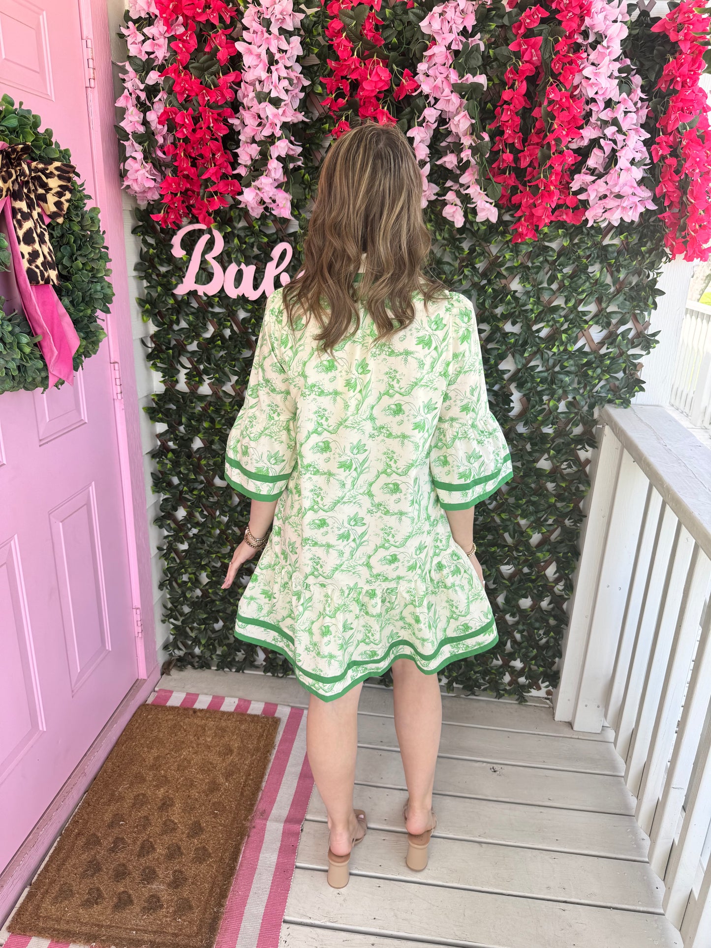 Spring Green Dress