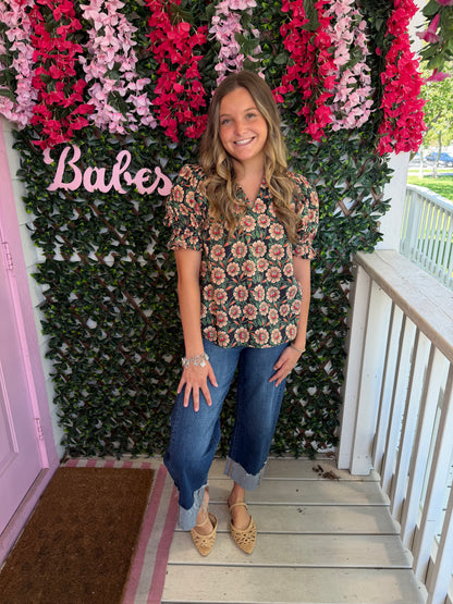 Dark Garden Top