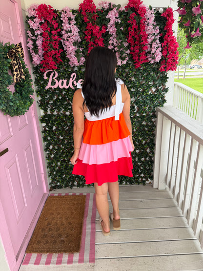 Tiered Sunrise Dress