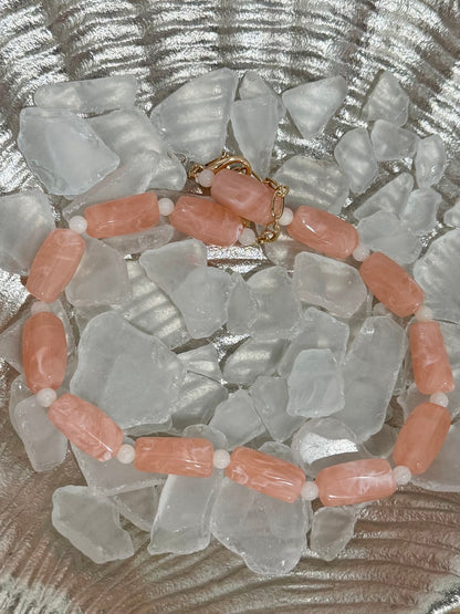 Chunky Faux Stone Necklace