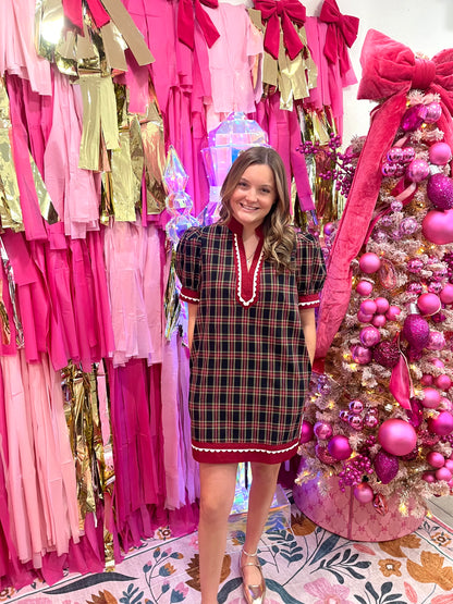 Gifted Plaid Dress