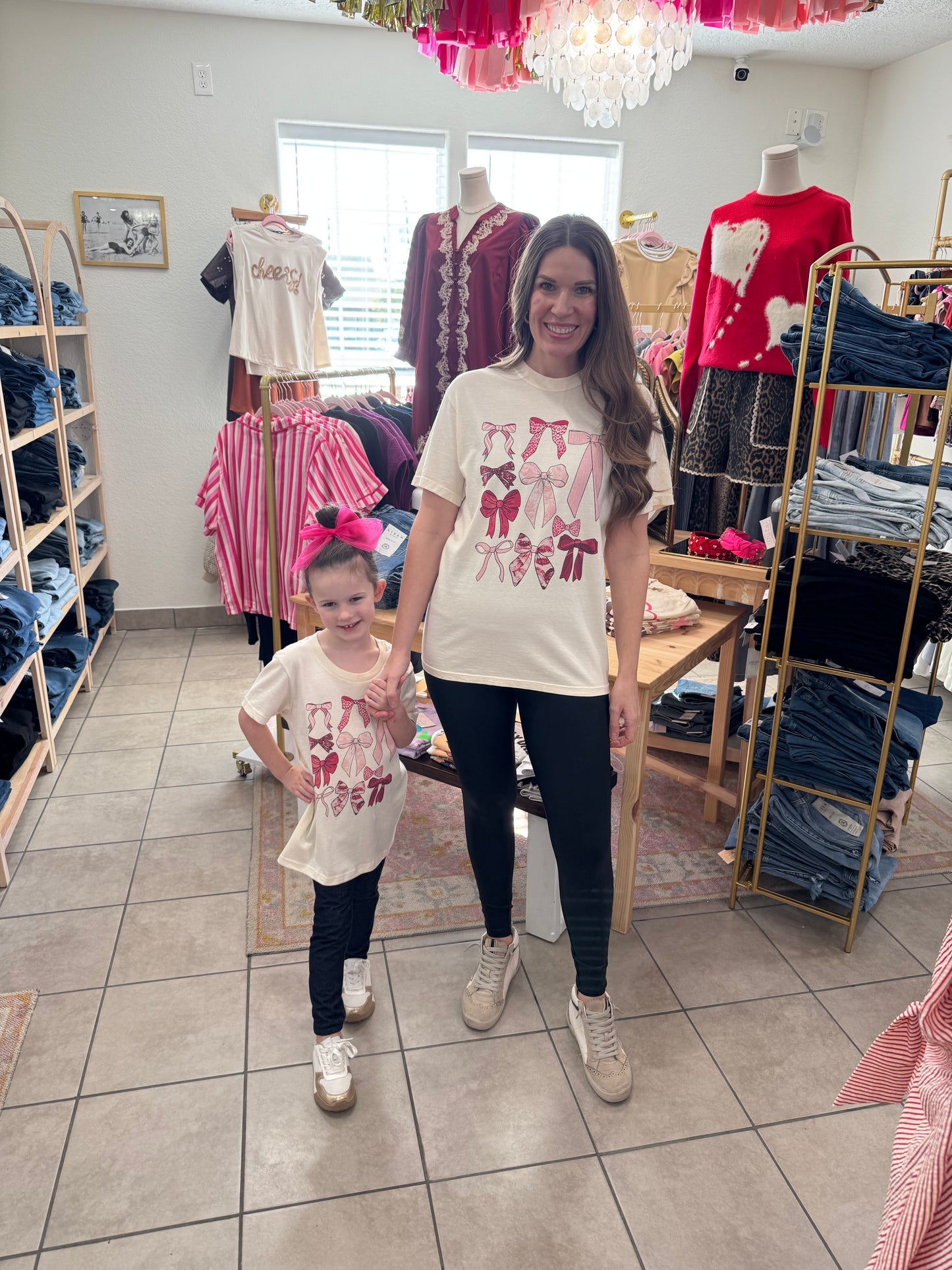 Valentine Bow Tee