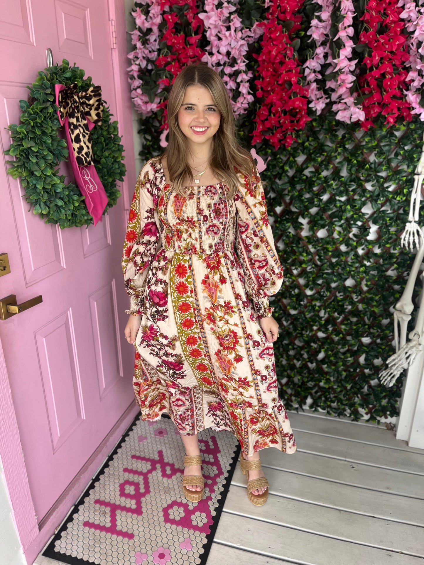 Garden Party Floral Dress