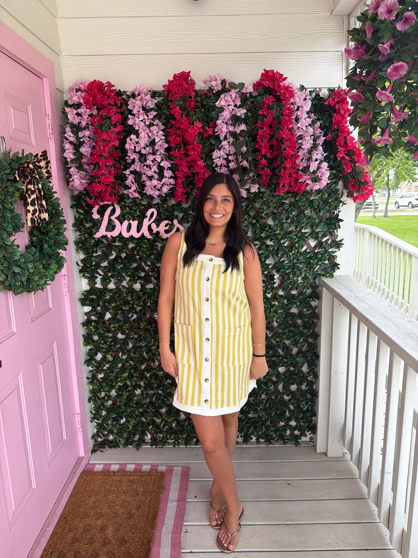 Limeade Striped Dress