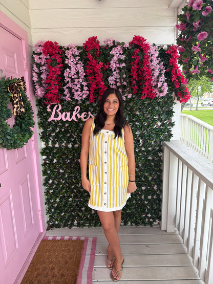 Limeade Striped Dress