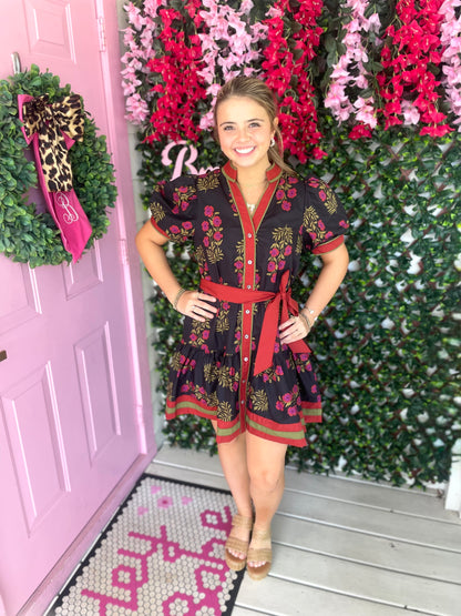 Buttoned Up For Fall Dress