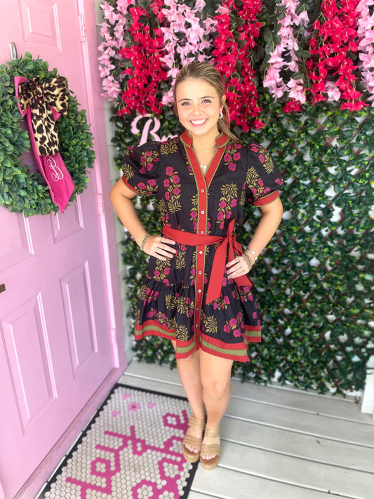 Buttoned Up For Fall Dress