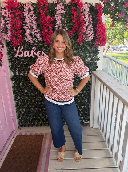 Angelica Puff Sleeve Top