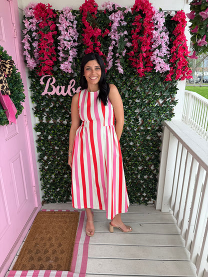 Citrus Stripes Dress