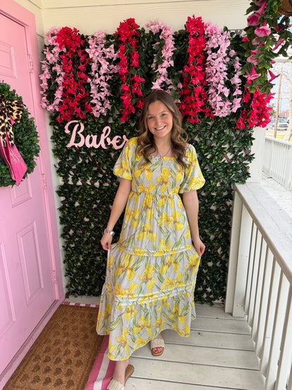 Beautiful Iris Maxi Dress