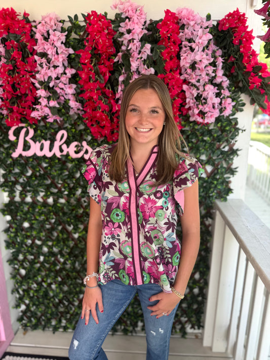 Fluttering Into Fall Top